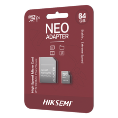 Memoria microSD con Adaptador / 64 GB / Clase 10 / NAND TLC / 92 MB/s Lectura / Multipropósito