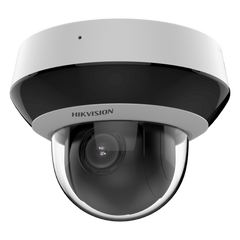 Mini Domo PTZ IP 2 Megapixel / 4X Zoom / H.265+ / 20 mts IR EXIR / WDR / PoE / IK10 / Exterior IP66 / Ultra Baja Iluminación / Micrófono Integrado / PoE / microSD