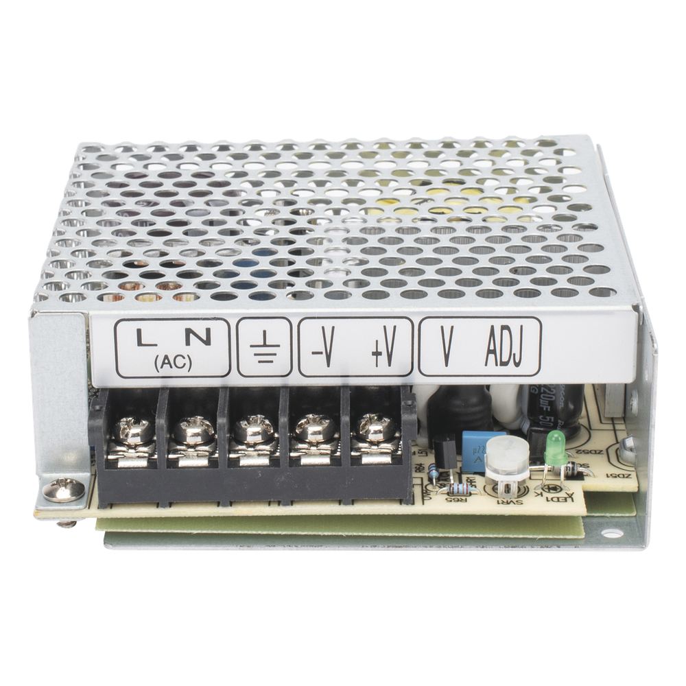 Fuente de Poder Industrial Conmutada 50W de Potencia, 24Vcc, 2.2A