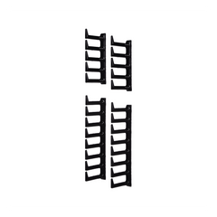 Kit de Dedos Para Administración de Cables en Gabinetes FlexFusion™ Light, de 42 UR,  Dedos de 100 mm de Longitud, Color Negro