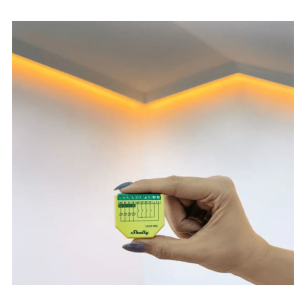 Controlador inteligente inalámbrico WIFI para tiras LED RGB, RGBW/ Nube P2P / Medición de consumo/ Soporta Google y Alexa / 12A