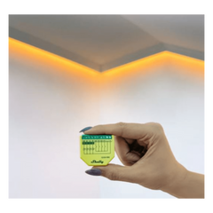 Controlador inteligente inalámbrico WIFI para tiras LED RGB, RGBW/ Nube P2P / Medición de consumo/ Soporta Google y Alexa / 12A