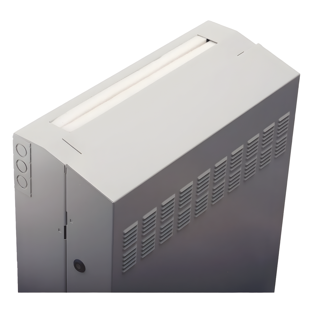 Gabinete Comercial REBOX 32.2" x 24.2 "x 10" / Profundidad 10"/  Preconfigurado /Color Gris Claro.