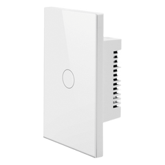 Apagador Inteligente ZigBee / 1 Gang / 800 W / 100-250 V / Vidrio Templado / Cable Neutro Opcional / Control por App y Voz vía Hub