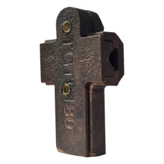 Conector tipo “T” Mecánico elaborado en bronce, para cables calibre de 1/0 a 4/0 AWG