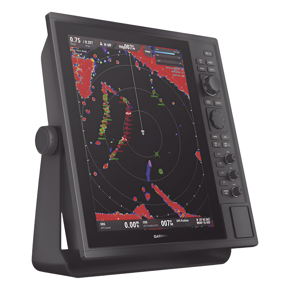 Pantalla CR 1522 / Resolución 1024 x 768 XGA / GPS/GLONASS/GALILEO/BEIDOU/QZSS/GAGAN / 2 Ranuras SD / IP26 & IP27 / NMEA 2000 y 0183 Compatible / 10-36 VDC