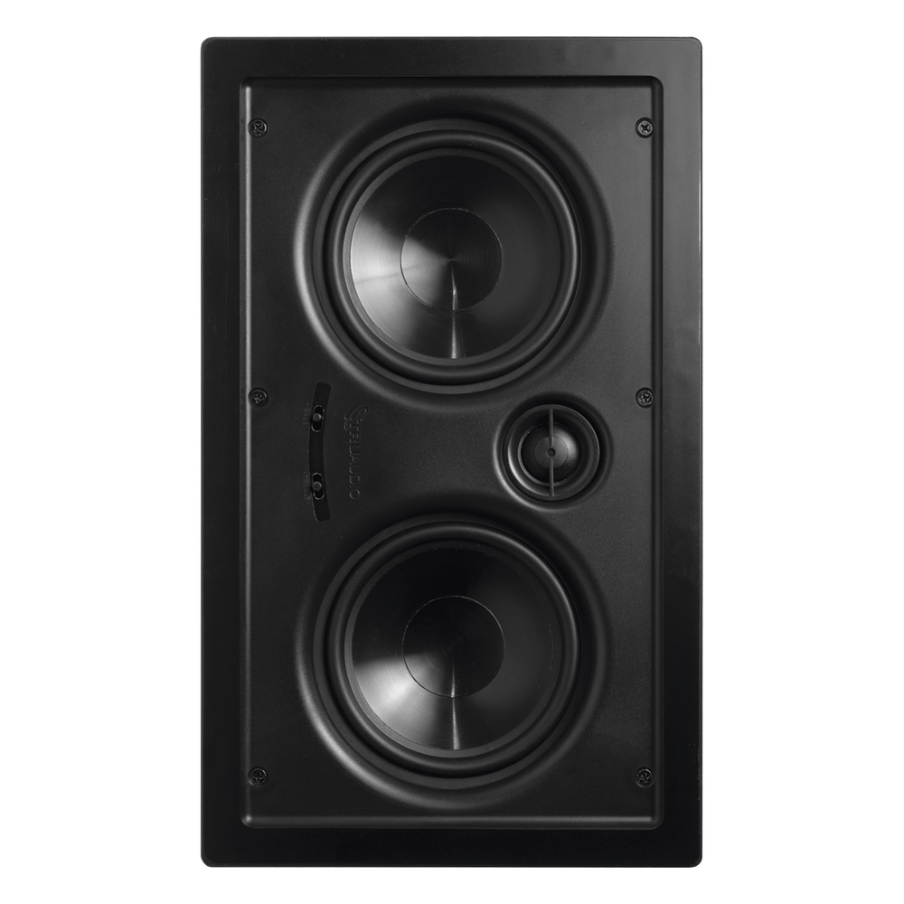 altavoces de montaje en la pared | woofers dobles de 5in | tweeter de 1in | 100W | 8ohms