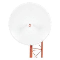 Antena direccional de 3ft, 4.9 a 6.5 GHz, Ganancia 34 dBi, Conectores N-hembra, Polarización doble, incluye montaje para torre o mástil
