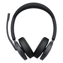 Auriculares estéreo Yealink BH74 edición MS con base de carga / Bluetooth 5.3 con adaptador USB C&A / Cancelación activa de ruido / 32 horas de conversación
