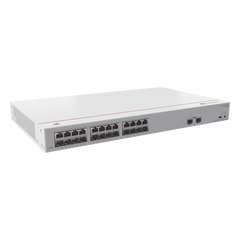 Switch Gigabit No Administrable PoE / 24 puertos 10/100/1000 Mbps (PoE) / 2 Puertos SFP Uplink / 124W