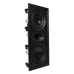 Altavoz LCR de pared | woofers dobles de 6.5'' | tweeter de seda suave de 1 | 125W | 8&Omega;