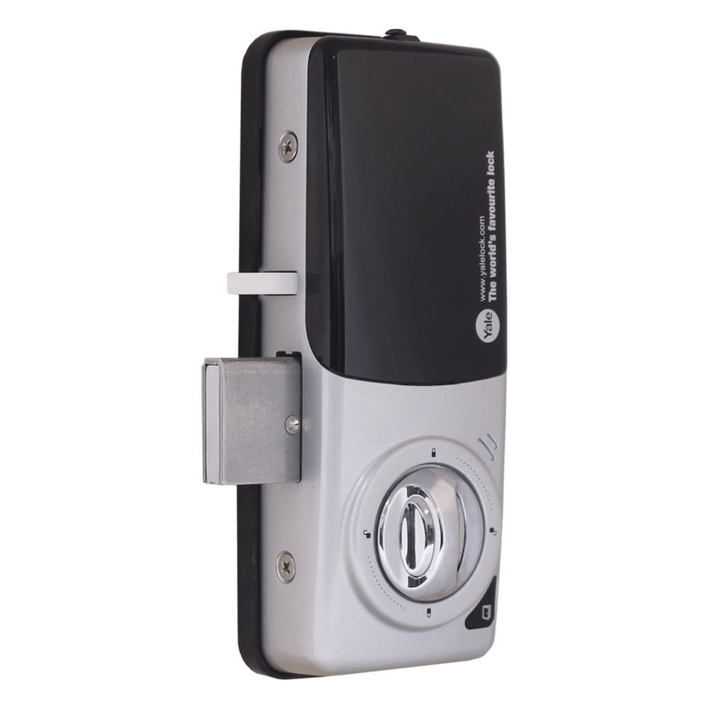 Cerrojo Slim / 11 mm / 40 Usuarios / Código PIN / Alarma / Cierre Automático / 4 Pilas AA / Puerto 9V / RF Opcional