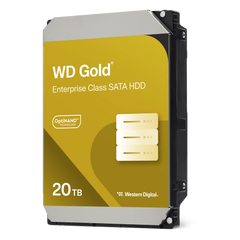 Disco Duro Empresarial WD Gold / SATA 6 Gb/s / 20 TB / 7200 RPM / Tecnología HelioSeal / ArmorCache / 5 Años Garantía / 2.5M Horas MTBF