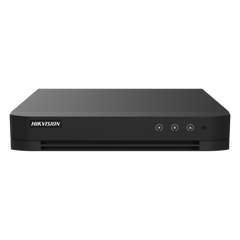 DVR 4 Canales TURBOHD + 2 Canales IP / 5 Megapixel Lite - 3K Lite / Audio Bidireccional  / ACUSENSE (Evista falsas alarmas) / 1 Bahía de Disco Duro / Salida de Video en Full HD