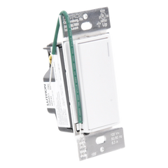 Apagador auxiliar Sunnata de pared para control de 3 vías o escalera, 120 V, compañero cableado del apagador principal del sistema RadioRA 3, color blanco brillante (White)