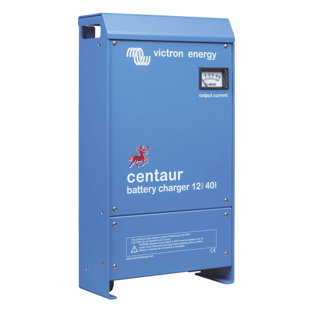 Centaur 12/40 / Cargador de Baterías 12V, 40A / Para Ambientes Marinos y Terrestres. /  Bancos de 160 a 400 Ah