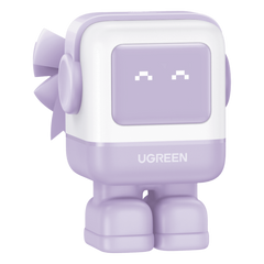 Cargador RobotGaN de 65W Serie UNO | 3 Puertos de Carga Rápida | 2 USB-C | 1 USB-A | PD 3.0 | QC 4.0 | Carga Inteligente | Tecnología GaN II | Zapato Magnético Extraíble | Carcasa Ignífuga | Pantalla LED