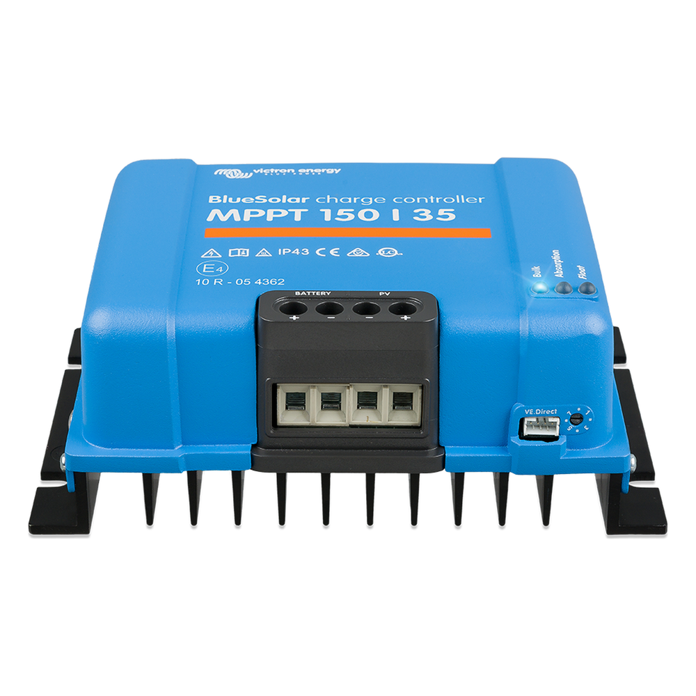 BlueSolar MPPT 150/35. Controlador Solar MPPT 35A, Voltaje Selección Automática: 12/24/36/48 Vcc.