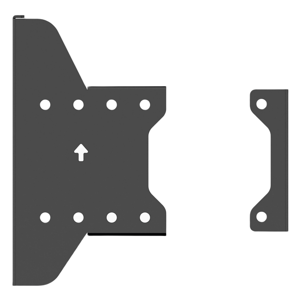 Accesorio_ Placa para Montaje doble de Pantallas Para Exhibicion de Pared a Pared| Dimensiones 225.2 mm x 126.2 mm x 95 mm