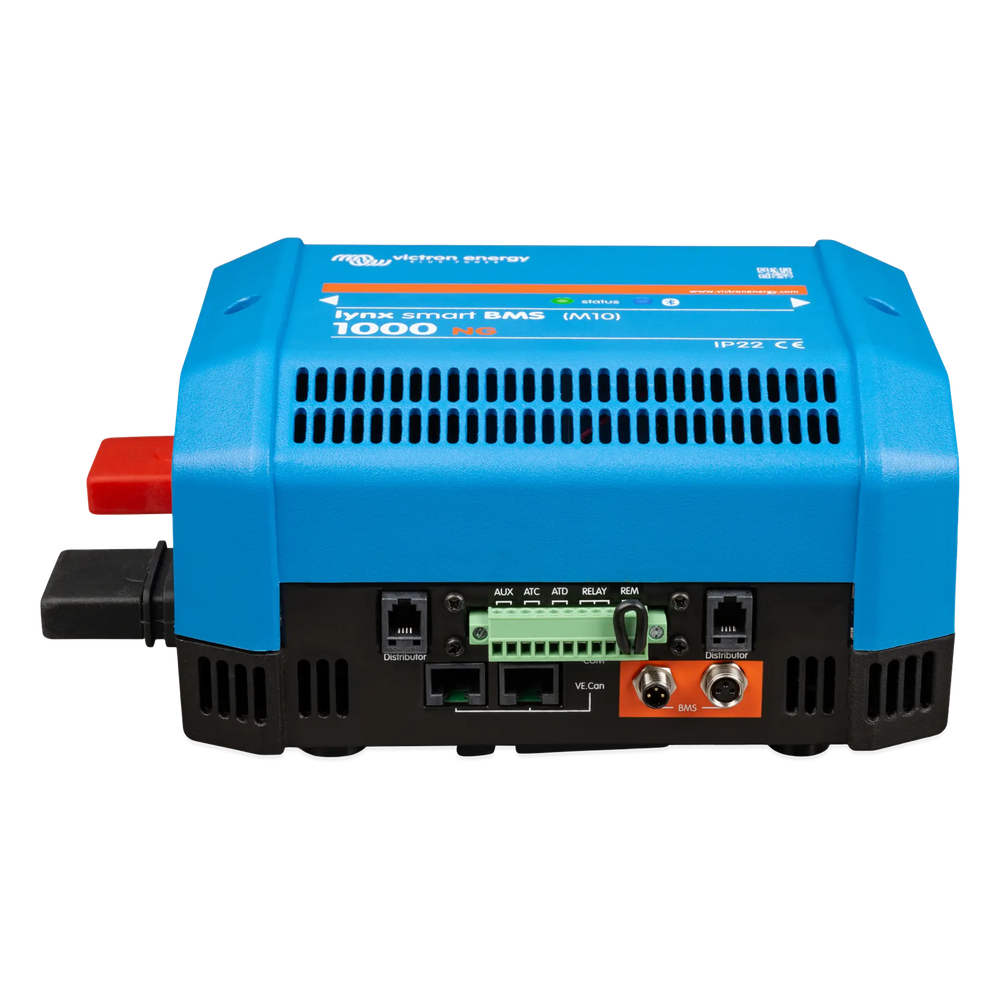 Lynx Smart BMS 1000 NG (M10) / Barra de Distribución y Comunicación BMS para baterías Victron Lithium NG