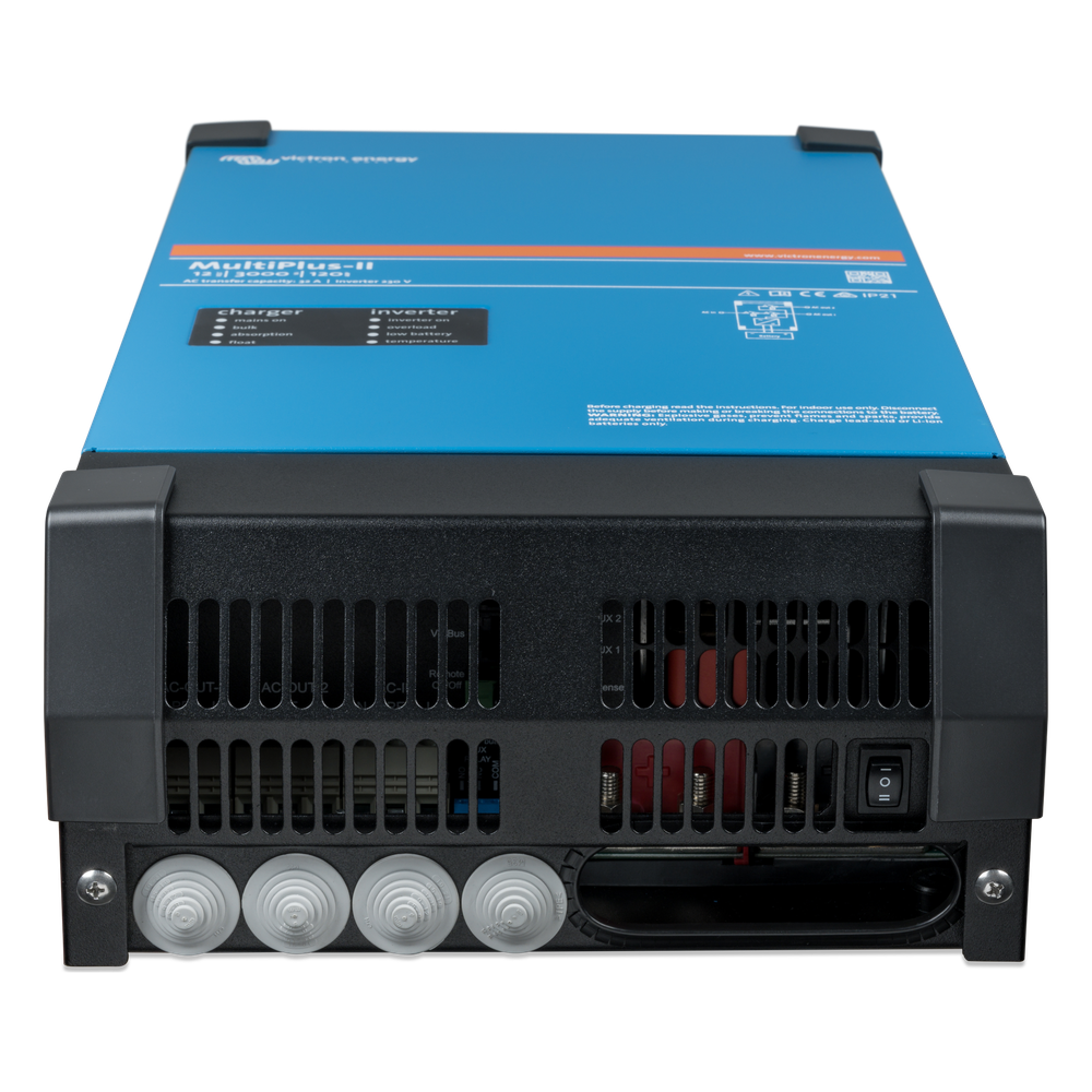 MultiPlus-II 48/3000/35-50 / Inversor Cargador de Onda Pura / Entrada 48 Vcc / Salida 2400 W 120 Vca 60 Hz