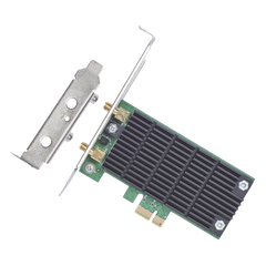 Adaptador  PCI inalámbrico doble banda AC 1200 Mbps / Antena de alta ganancia / Tecnología MU-MUMO 2X2 / Soporte de perfil bajo y Altura completa