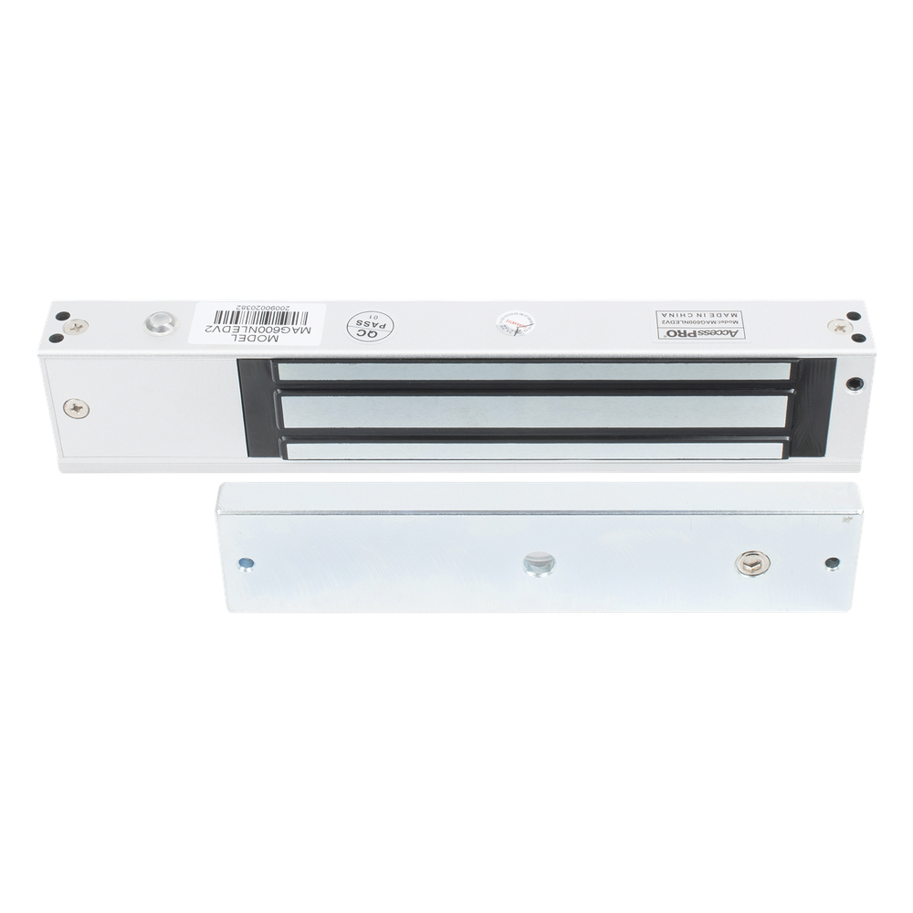 Chapa magnética 600 lbs con LED Ultra-brillante/ Libre de Magnetismo Residual / Sensor de estado de la placa