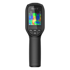 Eco-V - Cámara Termográfica Portátil / SuperIR 240 x 240 / Rango de -20°C a 550°C / Pantalla LCD 2.4" / Fusión Térmica-Visible / Memoria 4GB (30,000 imágenes) / Batería 8h