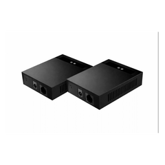 Convertidor 2 Hilos a Ethernet PoE / Salida PoE Estándar IEEE 802.3af/at / Transmisión hasta 300 m (984.3 ft) con Red y Alimentación / Compatible con Switches Fanvil PN8 y PN24 / Reutiliza Cableado PSTN y AWG / Entrada 100V~240V