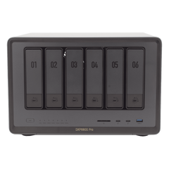 NAS UGREEN NASync DXP6800 Pro / Intel Core i5-1235U 10 Núcleos / 6 Bahías SATA + 2 M.2 NVMe / 2 Puertos Thunderbolt 4 / 2 Puertos 10GbE / 8K HDMI / PCIe 4.0 x4 / DDR5 Hasta 64GB / Compatibilidad Multiplataforma