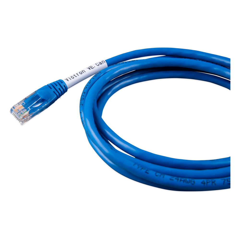 Cable Comunicación VE.can tipo A de 1.8 m para Programación de Victron con Baterías Pytes