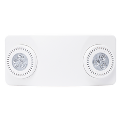 Luz de Emergencia Dual LED / 520 lúmenes / Uso Rudo / Cubierta ABS UL 5VA / Batería 9.6V 3Ah / 90 min Autonomía / Montaje Pared o Techo
