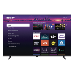 ROKU SmartTV QLED 98 pulgadas / Resolucion 4K UHD / Pantalla Gigante 2.19m × 1.25m / Audio Dolby 12W+12W / 3 HDMI con ARC-CEC / WiFi / VESA 700x400