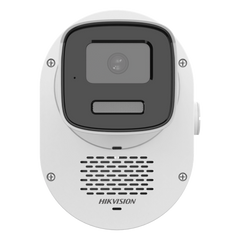Bala IP 4 Megapixel / ColorVu 3.0 + SoundMax / Lente 4 mm / Dual Light 50 mts (164 ft) IR + Luz Blanca / Bocina + Micrófono Integrados / Luz Estroboscópica Rojo-Azul / AcuSense Lite / Exterior IP67 / WDR 120 dB / PoE / Micro SD