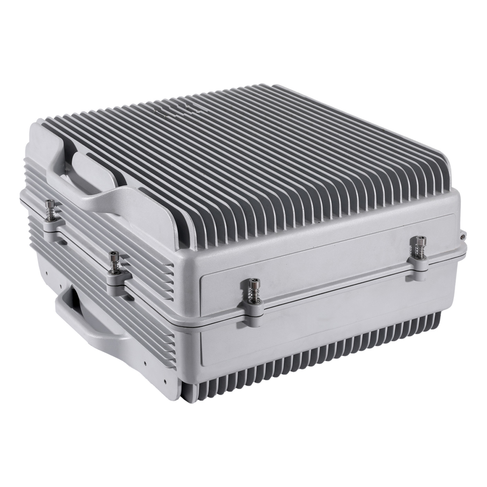 Amplificador de Señal Celular de Alta Potencia / Cobertura hasta 5 km / Banda 2 (1900 MHz) / 20 Watts / 95 dB de Ganancia / Multioperador / Gabinete IP65