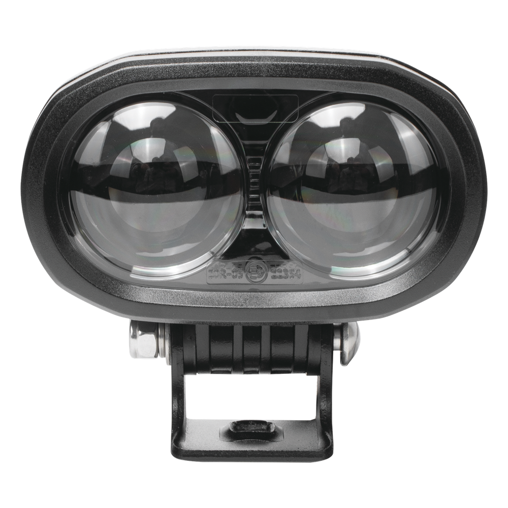 Luz LED de advertencia peatonal de punto azul para montacargas y vehiculos