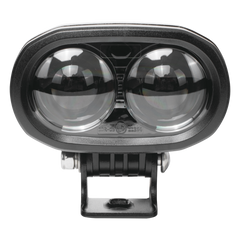 Luz LED de advertencia peatonal de punto azul para montacargas y vehiculos