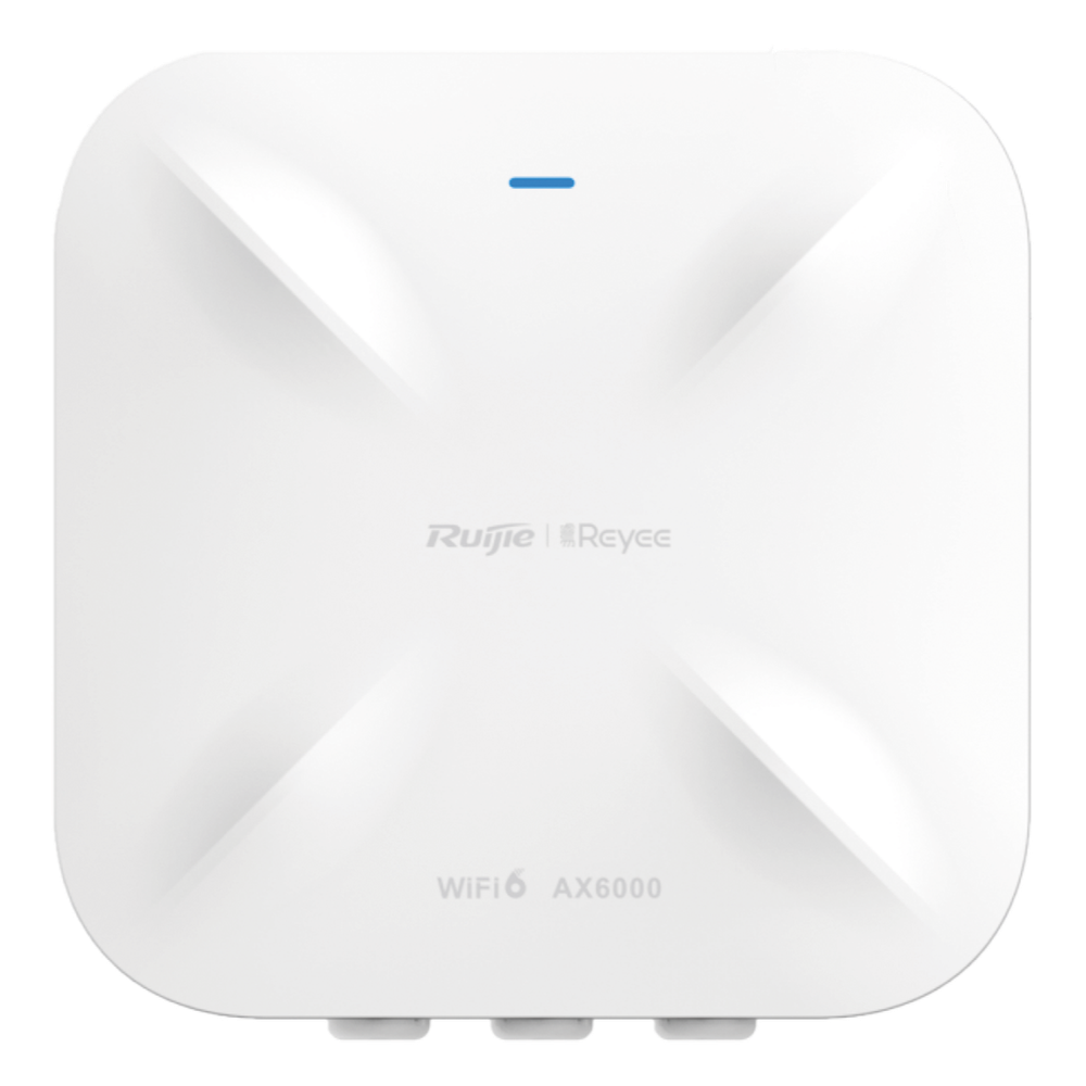 Punto de Acceso Mesh Wi-Fi 6 Industrial para Exterior Sectorial 60°, hasta 5.95 Gbps, MU-MIMO 4x4, Filtros Anti Interferencia y Auto Optimización con IA, puerto eth 2.5G y SFP