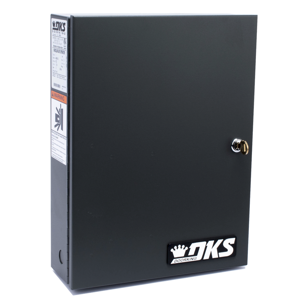 Cuadro de Mando Para Operadores Abatibles Doorking 6006-380 / Soporta Respaldo de Baterias