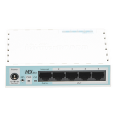 (hEX lite) RouterBoard, 5 Puertos Fast Ethernet