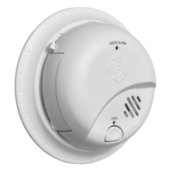 Detector de Humo Autónomo, No Requiere Panel, Con Botón para Silenciar, Sensor por Ionización