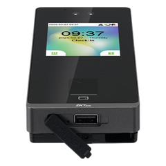 Terminal Biométrica Facial / Pantalla 2.8" / 3,000 Rostros 6,000 Huellas / IP65 / Video Intercom SIP / ONVIF / Anti-Fraude