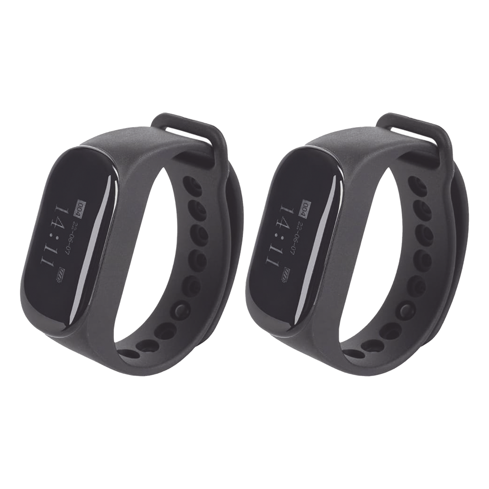 Reloj Buscador TD112 IPX7 / Resistente al Agua / Pantalla OLED / 180mAh / 48 Horas Standby / 80-100m Distancia de Recepción / Compatible con 50 Botones TD009 y T114 / 7 Idiomas / Almacenamiento de 10 Mensajes