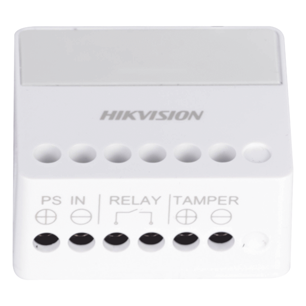 (AX PRO) Relevador Inalámbrico / 1 Entrada de Alarma 24/7 / 1 Salida de Relevador 0 a 36 Vcc (Max. 5 A)
