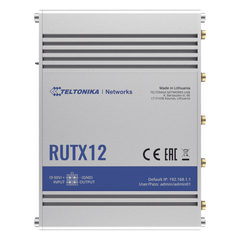 Router Industrial Dual LTE Cat 6 / 600 Mbps / 5 Puertos Gigabit / WiFi 5 / Doble SIM / GNSS / PoE / -40°C a 75°C