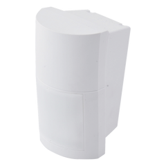 Detector de Movimiento PIR Exterior / Inalámbrico / 120° / 12 m (40 ft) / Batería CR123A / Montaje 0.8-2.7 m / 100% Exterior / SMDA / Compatible con cualquier panel de alarma
