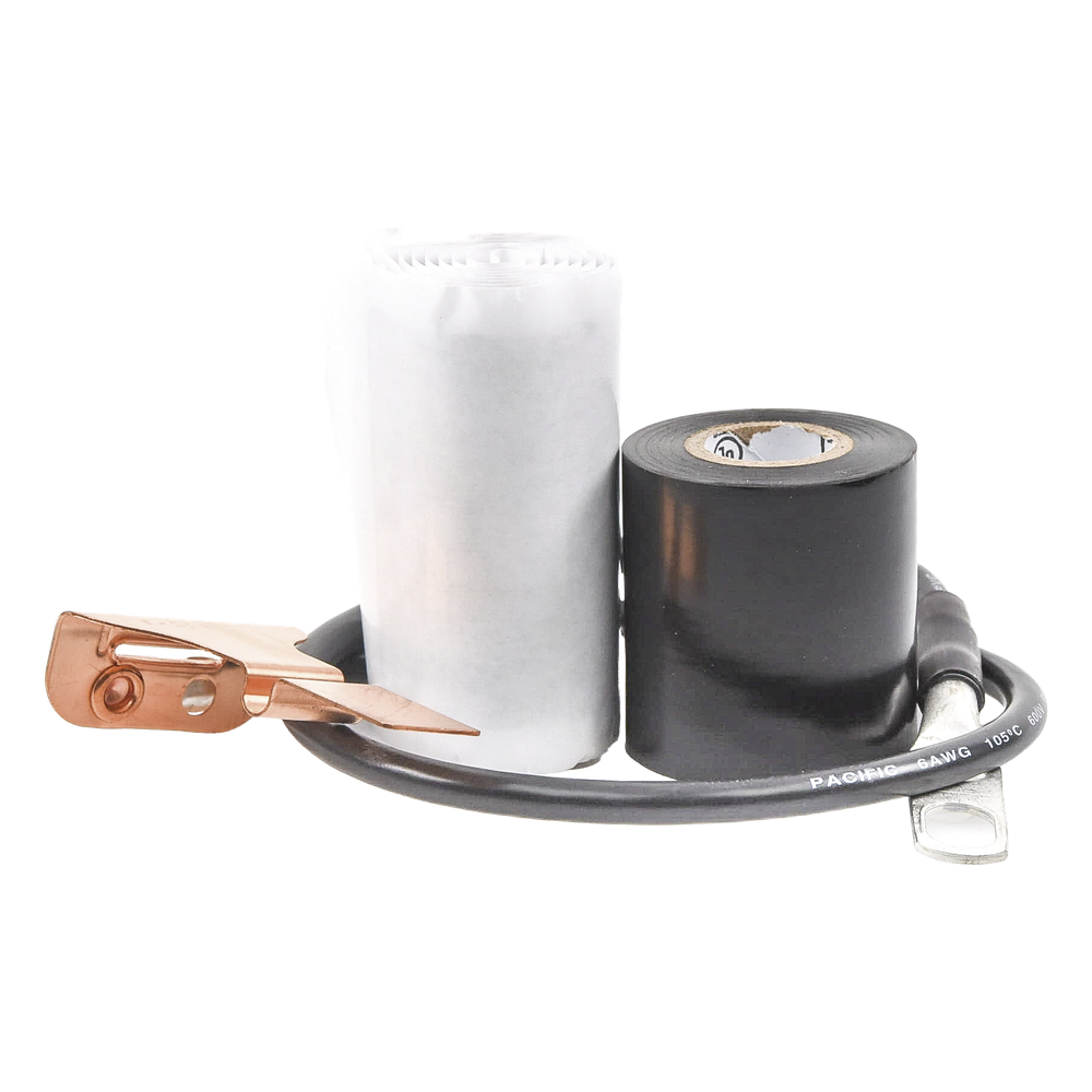 Kit de aterrizaje Estándar para cable de 1/2". Longitud del conductor 24"