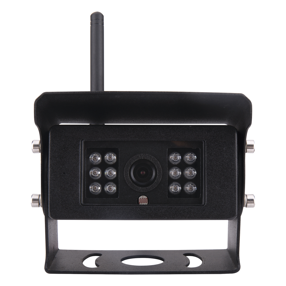 Sistema Profesional Inalámbrico de Cámara de Reversa Infrarroja y Monitor de 7" para Vehículos de Trabajo y Montacargas