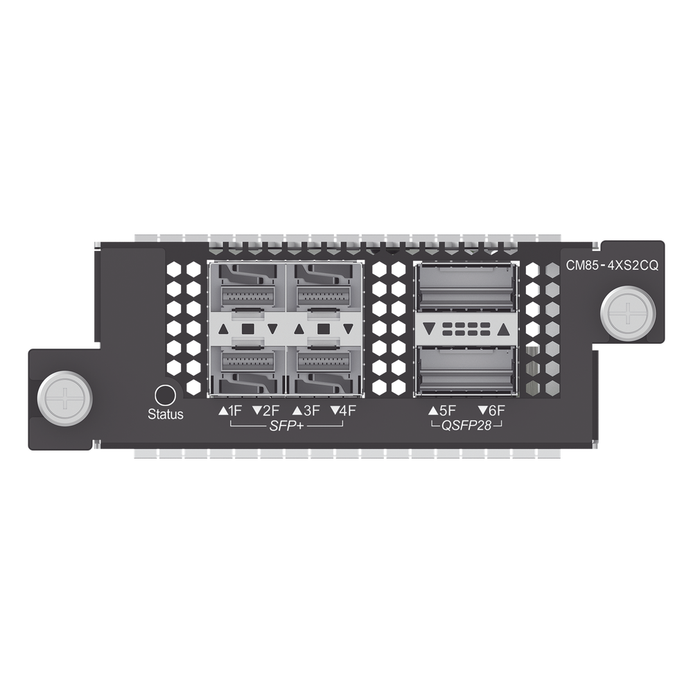 Tarjeta de Expiación para RG-CS85 series switch, 4 puertos SFP+ 10G y 2 puertos QSFP28 100G