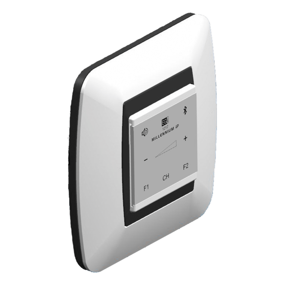 Mando Bluetooth IP | Control Táctil | Compatible Sistema Millennium | Alimentación PoE | Color Blanco |